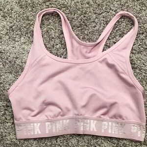 PINK Sports Bra, Size Small